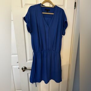 Banana Republic Royal Blue Blouson Dress